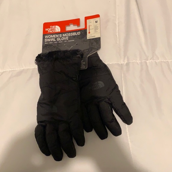 north face mossbud gloves